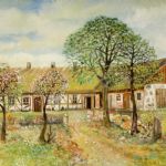 892 8054 OIL PAINTING